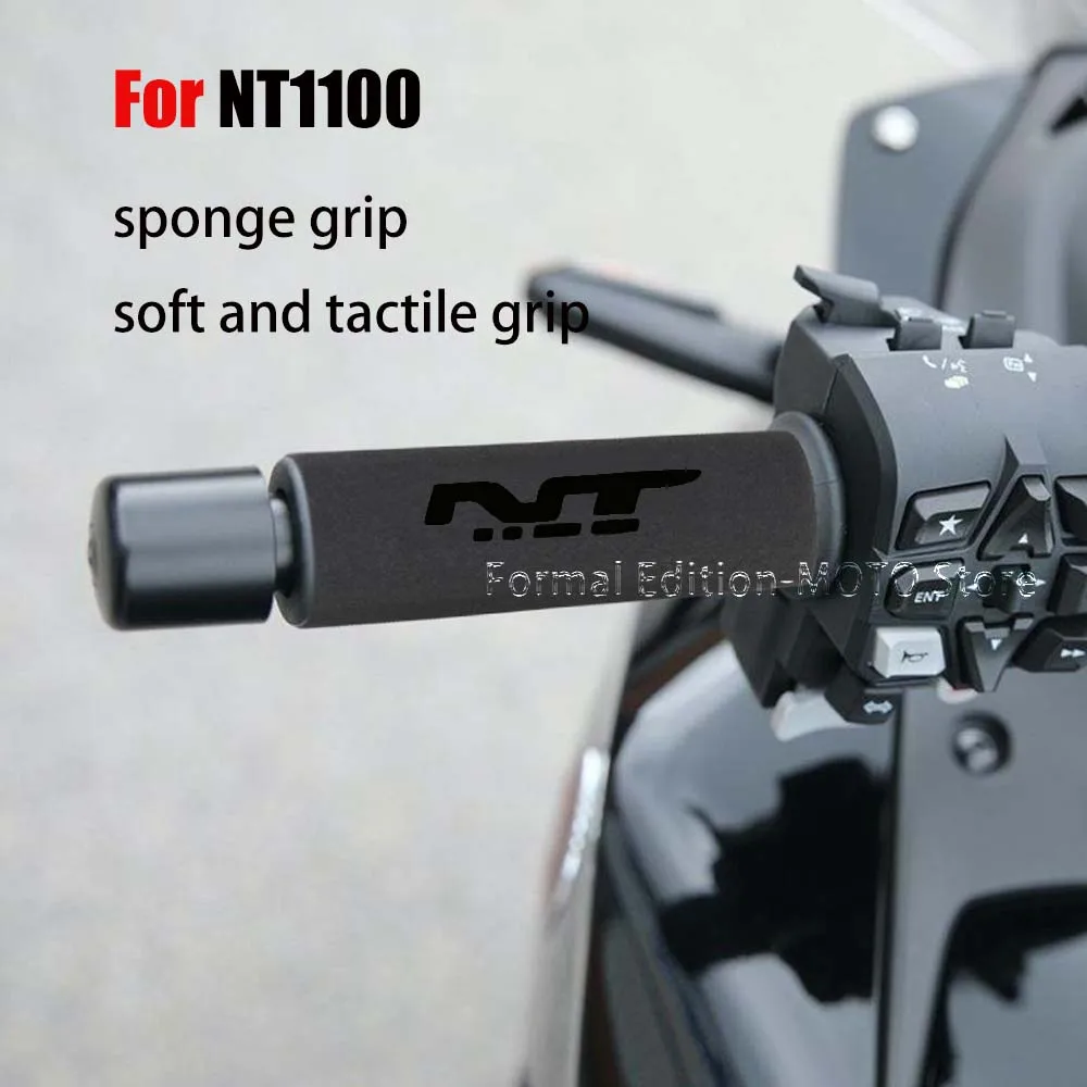 

For NT1100 Sponge Grip Motorcycle Handlebar Grips Anti Vibration for NT1100 Accessories