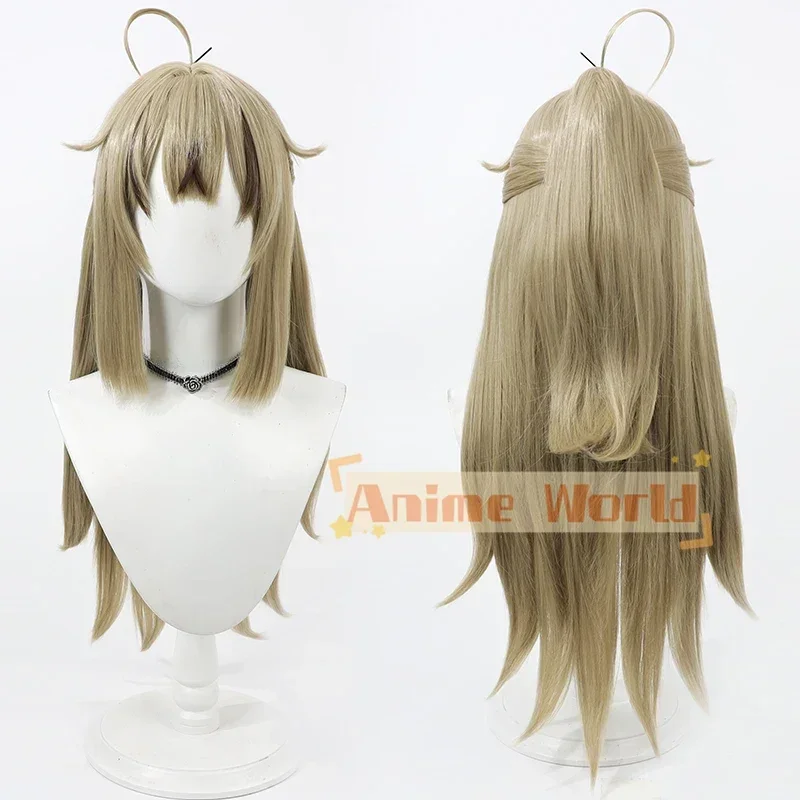 

Game Genshin Impact Kirara Cosplay Wig Heat Resistant Synthetic Hair Halloween Party +Wig Cap
