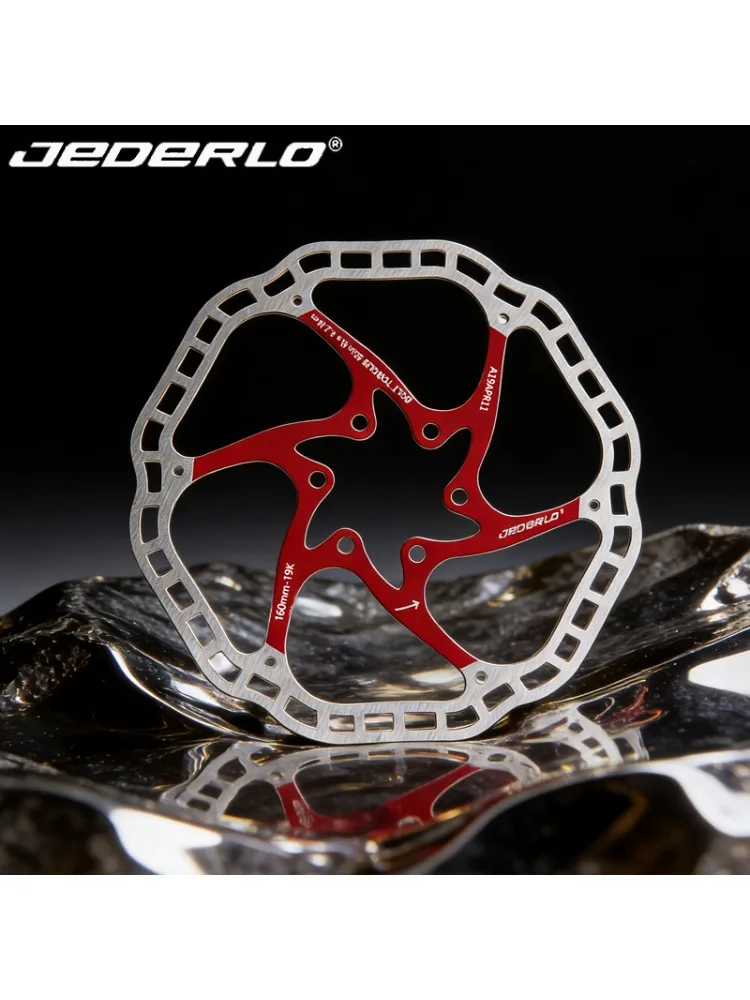 AliExpress NONE Bicycle Disc Brake Rotor 160/180mm MTB Bike Hydraulic Brake Rotors High-strength Stainless Steel Cycling Rotor Discs Lightweight