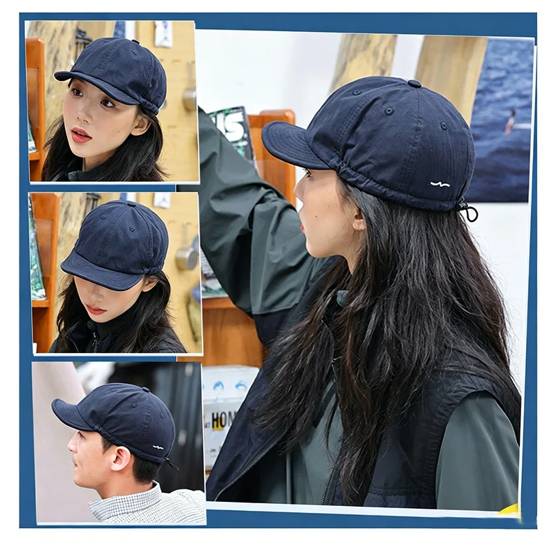 Soft brim baseball cap sun hat for men and women, duckbill c