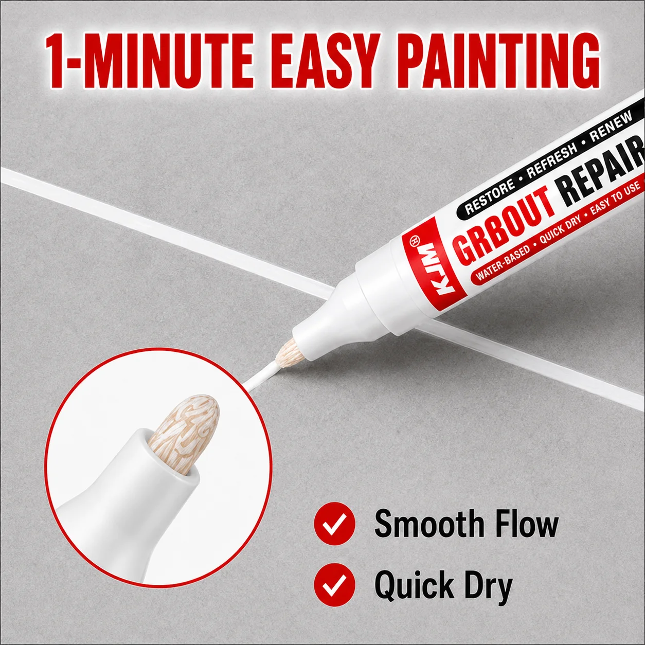 Fugenreparaturstift, wasserfes – Tile Grout Repair Bewertung und Preis