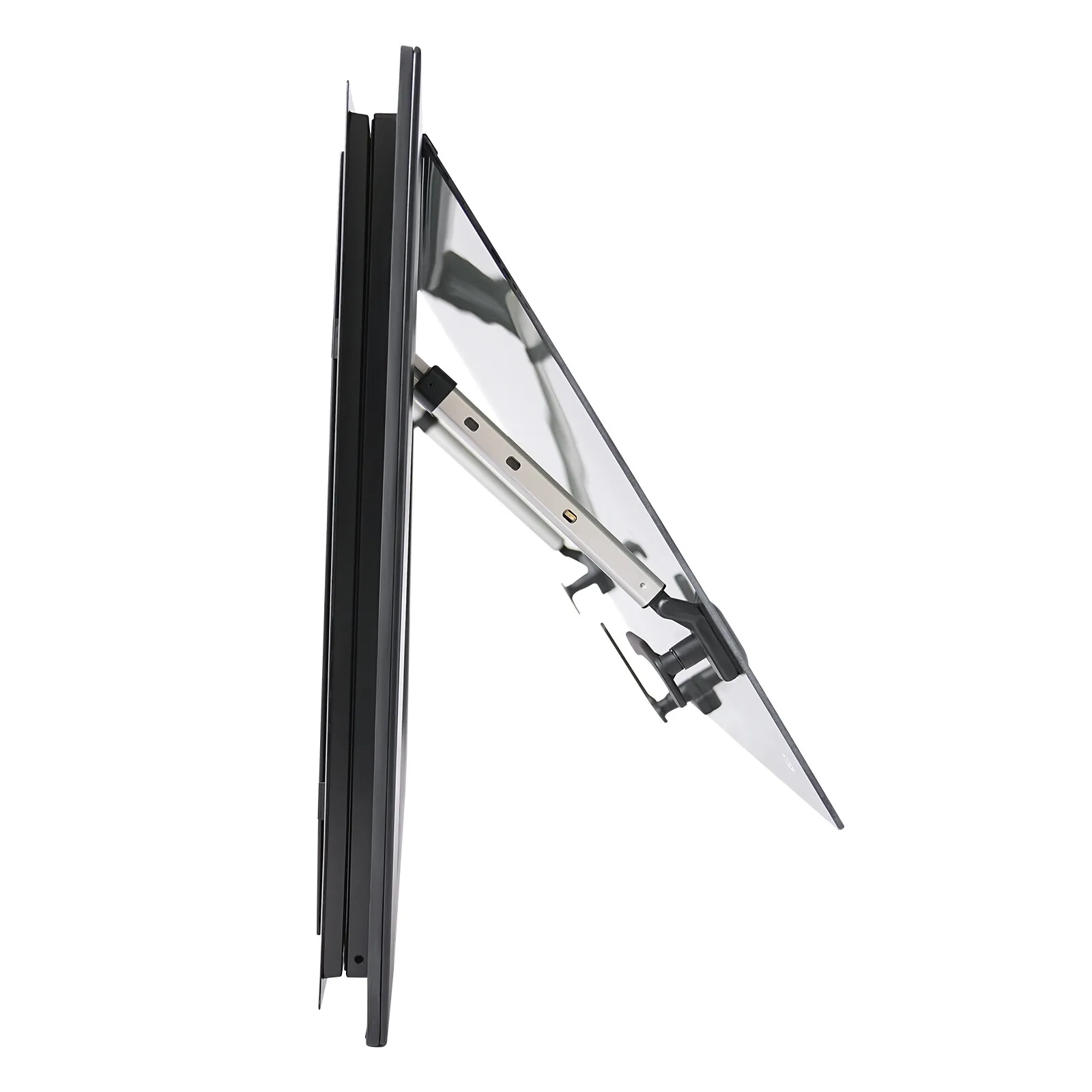 65 ° نافذة RV مع شاشة، زجاج مقسى 4 مم للجدار العريض 30-80 مم، تهوية مضادة للبعوض لمقطورة التخييم #6