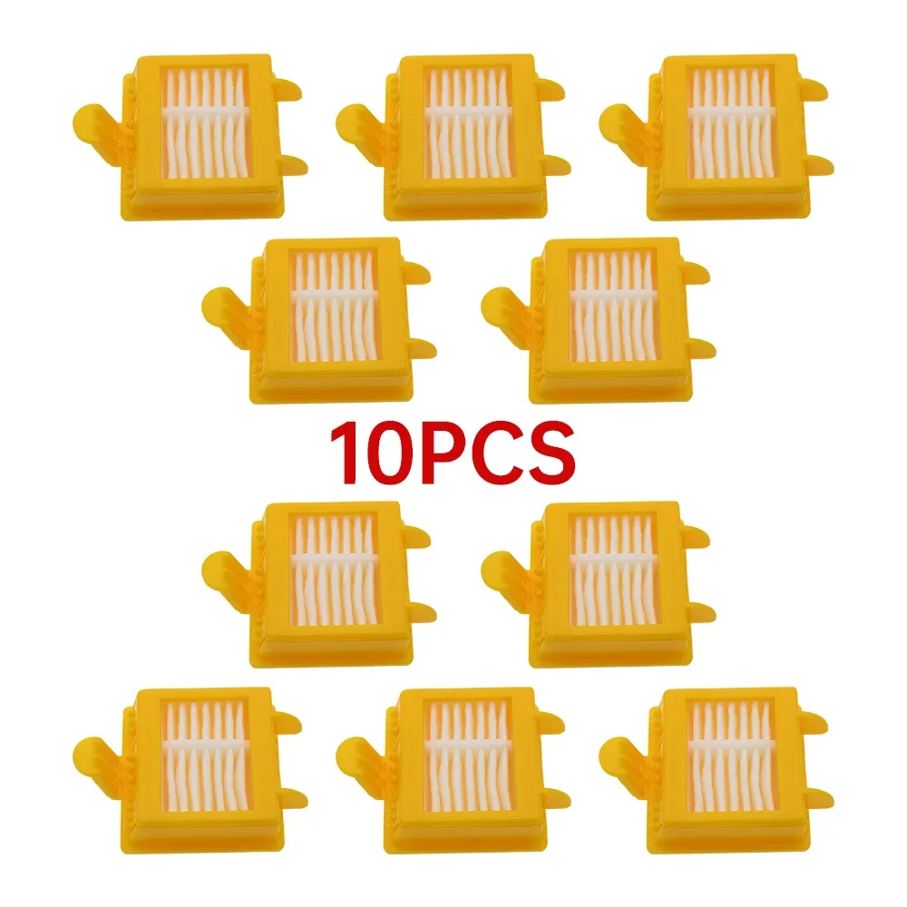 10Pcs/Lot Vacuum Cleaner Parts Hepa Filter Replacement Tool Kit Fit for IRobot Roomba 760 770 780 790 Robotic VCX28 T15 0.5