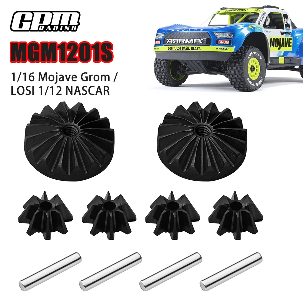 GPM 부품 ARRMA 1/16 Mojave Grom / LOSI 1/12 NASCAR용 45STEEL 전면/후면 차동 기어