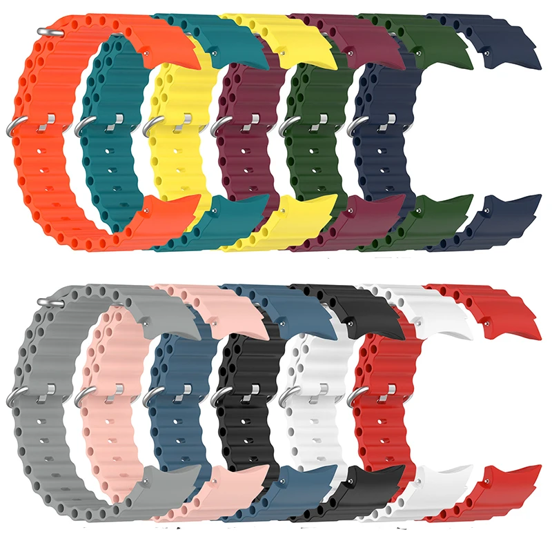 Ремешок силиконовый для Samsung Galaxy Watch 5/5 pro, 45 мм, 44 мм, 40 мм