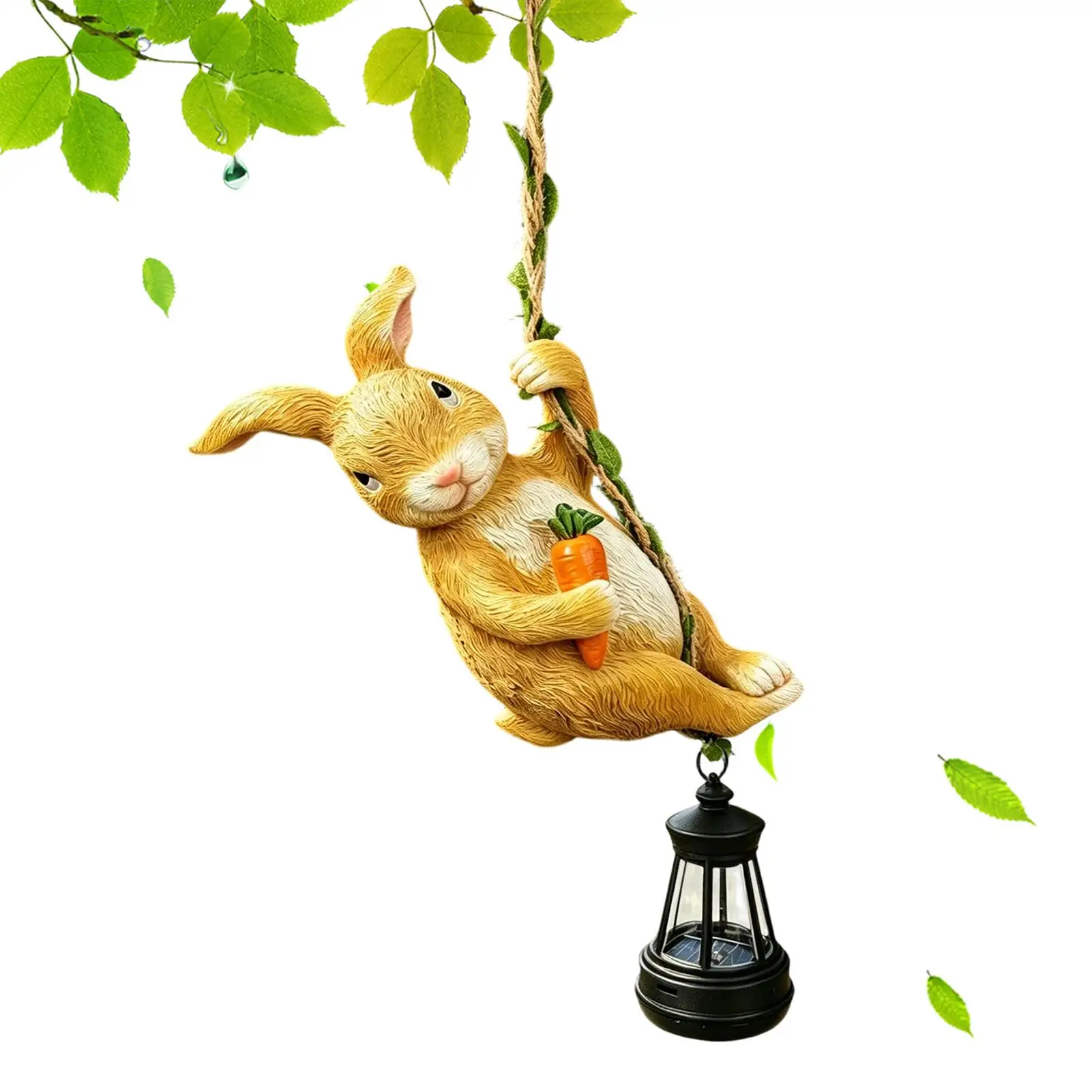 Solar Powered Simulation Animals Chandeliers Decorative Waterproof Climbing Animal Shape Lantern For Garden Patio Outside