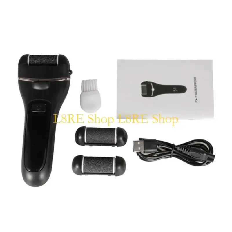 

L8RE Electric Foot Grinder Portable File Vacuum Callus для удаления ног