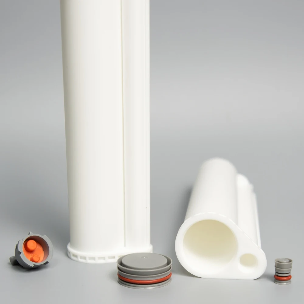 Factory Direct PBT 10pcs 2K KBS 75ml 10:1 Epoxy Cartridge Piston Air Exhausters/Non-Exhausters Set for Precision Applications