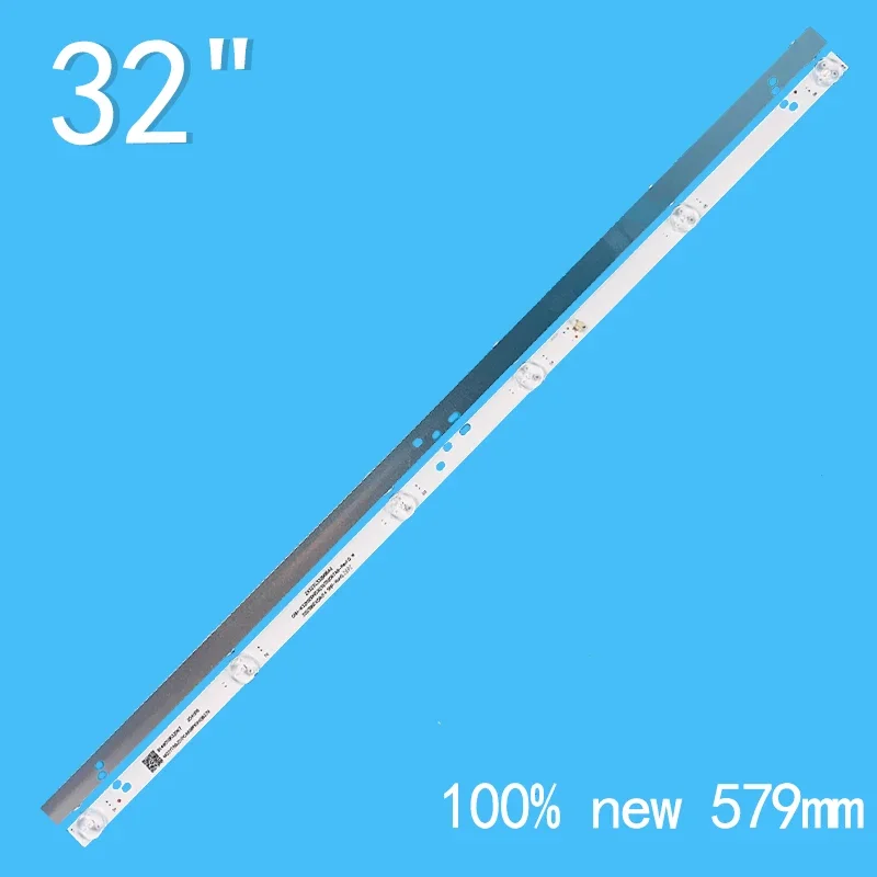 2PCS 32-inch 6-lamp wordt gebruikt voor LED-achtergrondverlichting TV van ZX32ZC332M06A2 V1 CN320CN725 LED32G2600 LEDV-32CK600 CRH-K 323030 T 020665 R-Rev