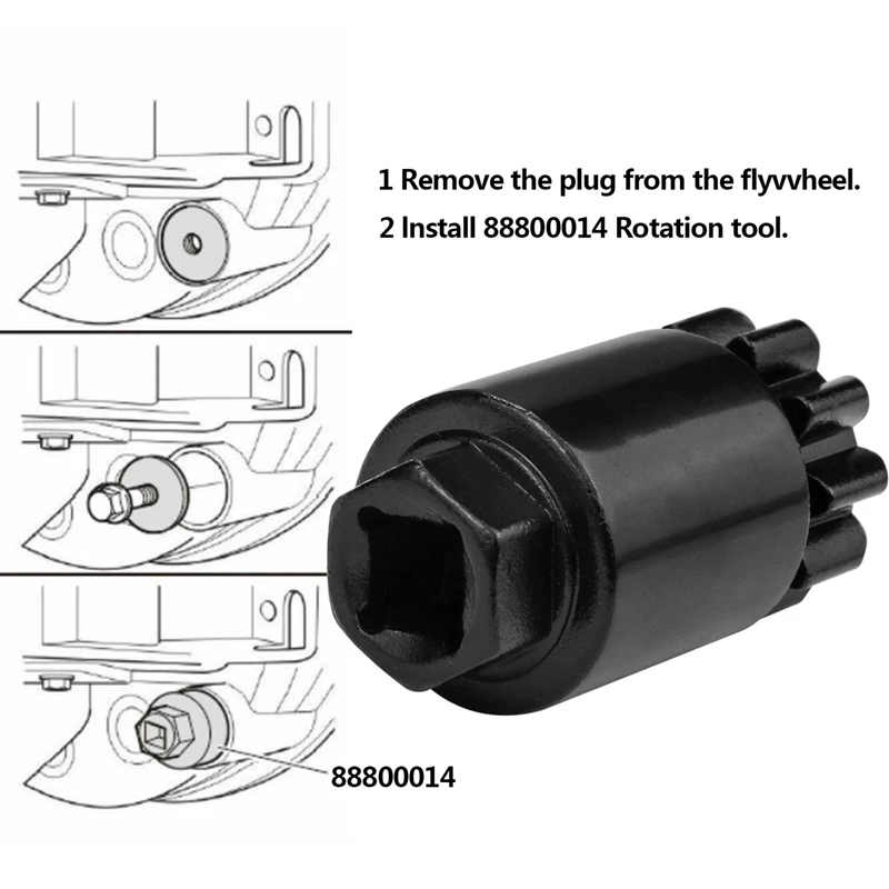 3X Flywheel Barring Tool Alternative For Volvo D11 D13 D16 88800014 88840317 88840317 Engine Barring Tool