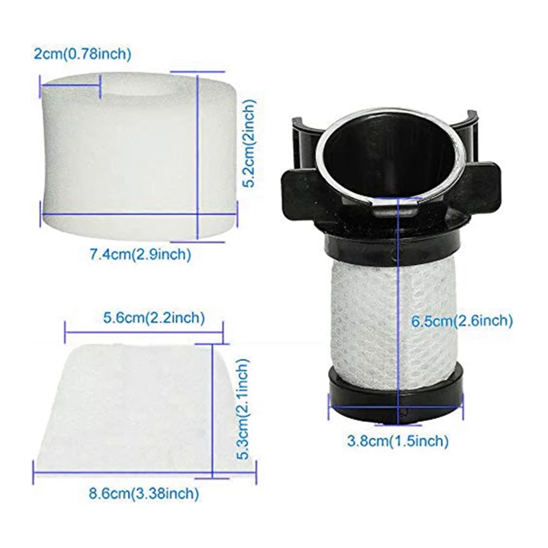 แผ่นกรอง HEPA แปรงหลักสำหรับ IF100ฉลาม IF200อะไหล่เครื่องดูดฝุ่น IC205 HV390เปลี่ยนได้