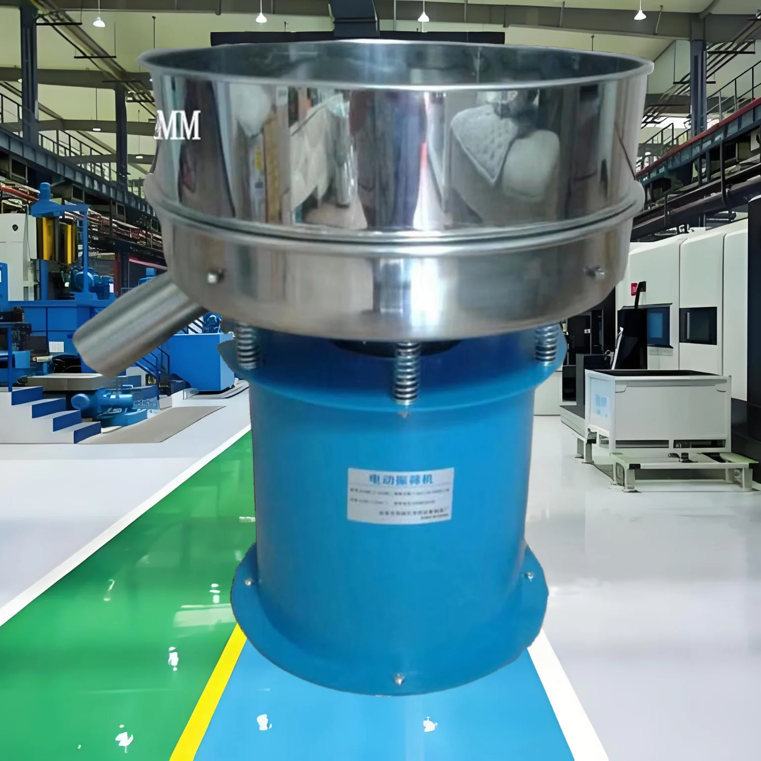 Small Vibrating Screen Electric Food Sieve Machine 110V/220V Shock Sieve Electrostatic Powder Screening Machine