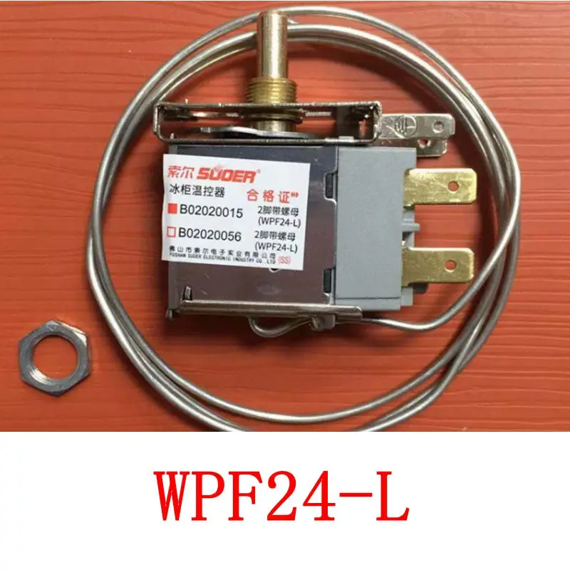 

WPF24-L 2Pin for Freezer mechanical thermostat switch temperature control universal thermostat accessories