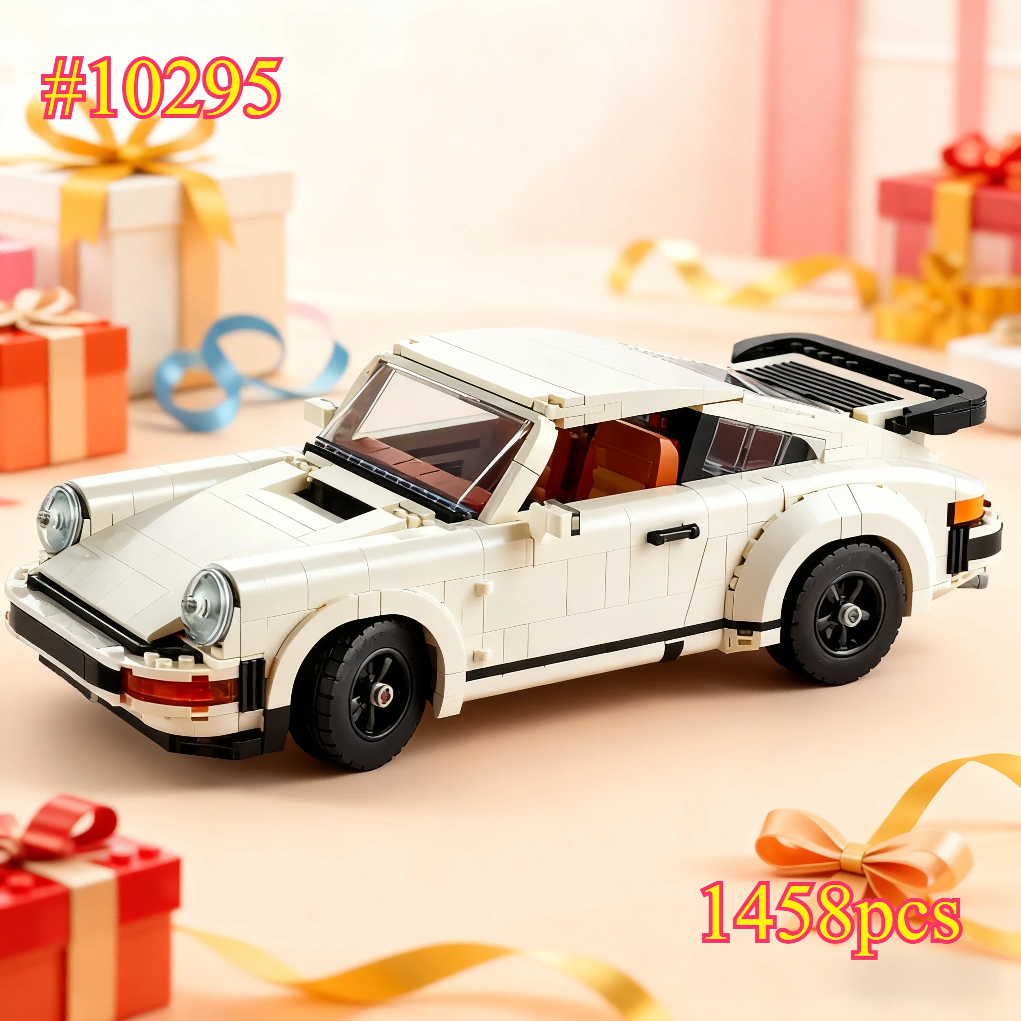 مجموعة MINISO Vintage Collection سيارة رياضية 10295 مجموعات مكعبات البناء مناسبة لهدايا عيد الميلاد المتوافقة مع جزيئات Legoed
