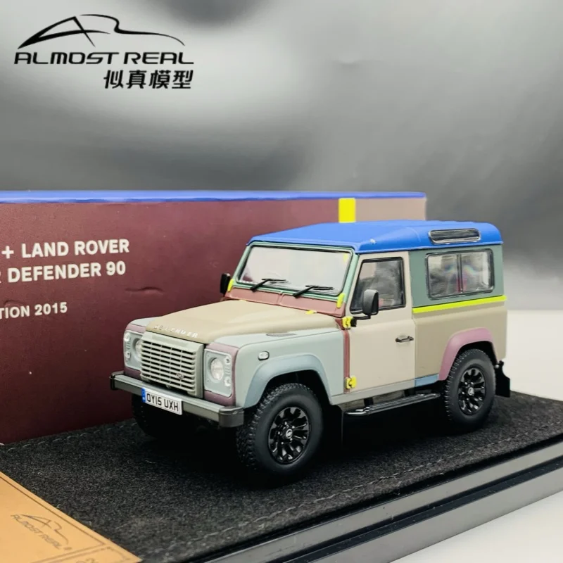1:43 DENFENDER Defender 90 PAUL SMITH, ограниченная серия, литая под давлением модель автомобиля из сплава Land Rover, украшение для взрослых, игрушка для мальчиков