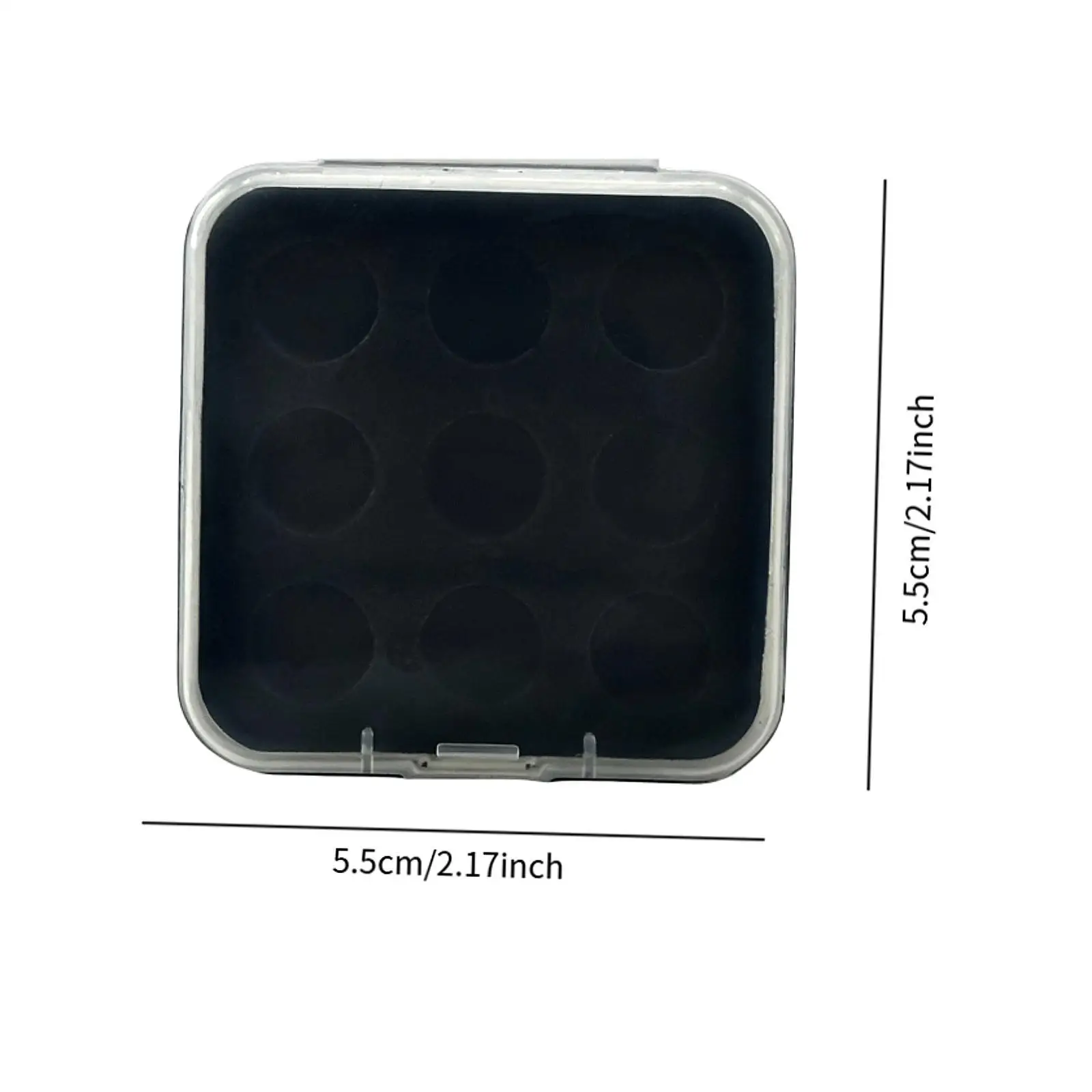 

Clear Acrylic Pool Ball Holder Compact Billiard Ball Storage Case for Billiard Table Equipment Organization