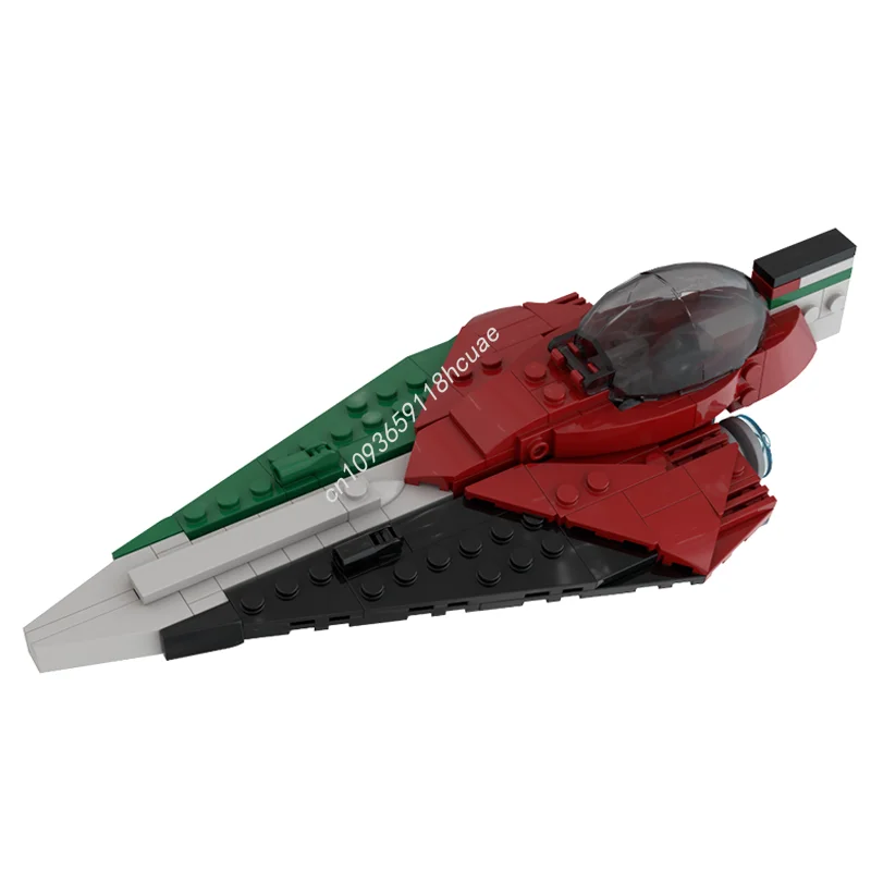 

204 шт. MOC флаг Палестины Starfighter Star Battle Модель Строительные блоки Идея игрушек Кирпич Дети ремесло Рождественские подарки