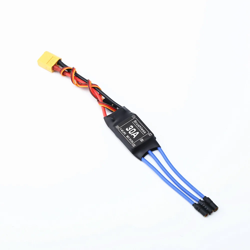 Motor sem escova 1400KV 30A ESC XT60 Plug SG90 9G Mini Servo 8060 Hélice para helicóptero de avião de asa fixa RC