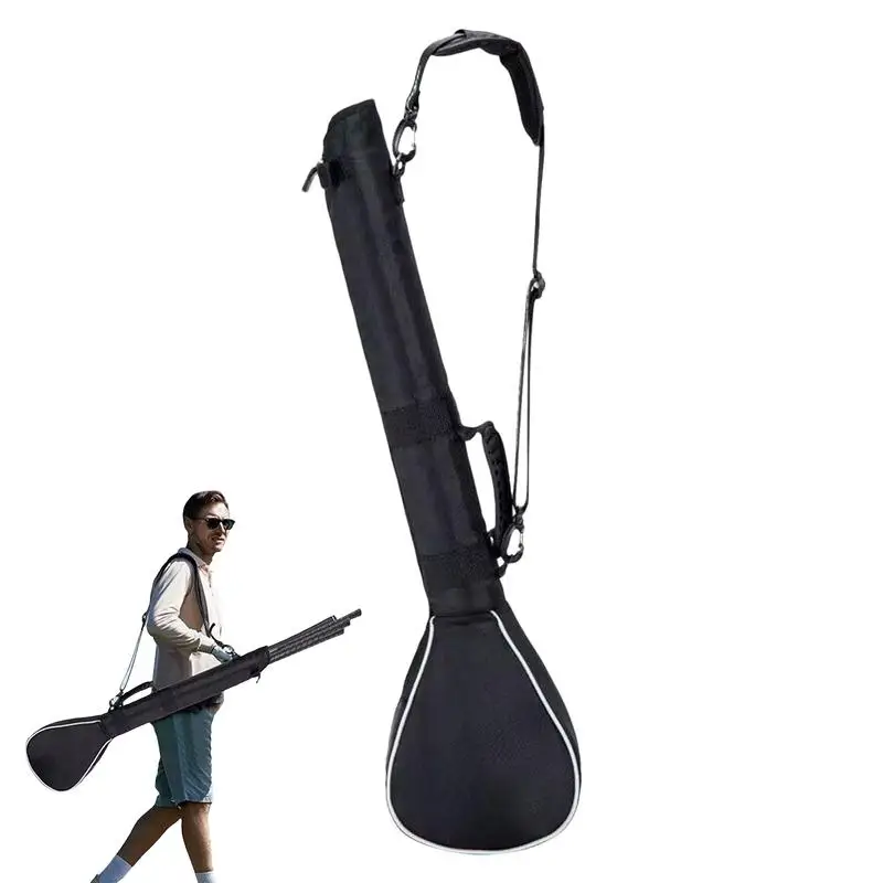 

Golf Carry Bag Foldable Golf Club Bags For Men Heavy Duty Oxford Cloth Sport Accessories Organizer Portable Carrier Pouch For