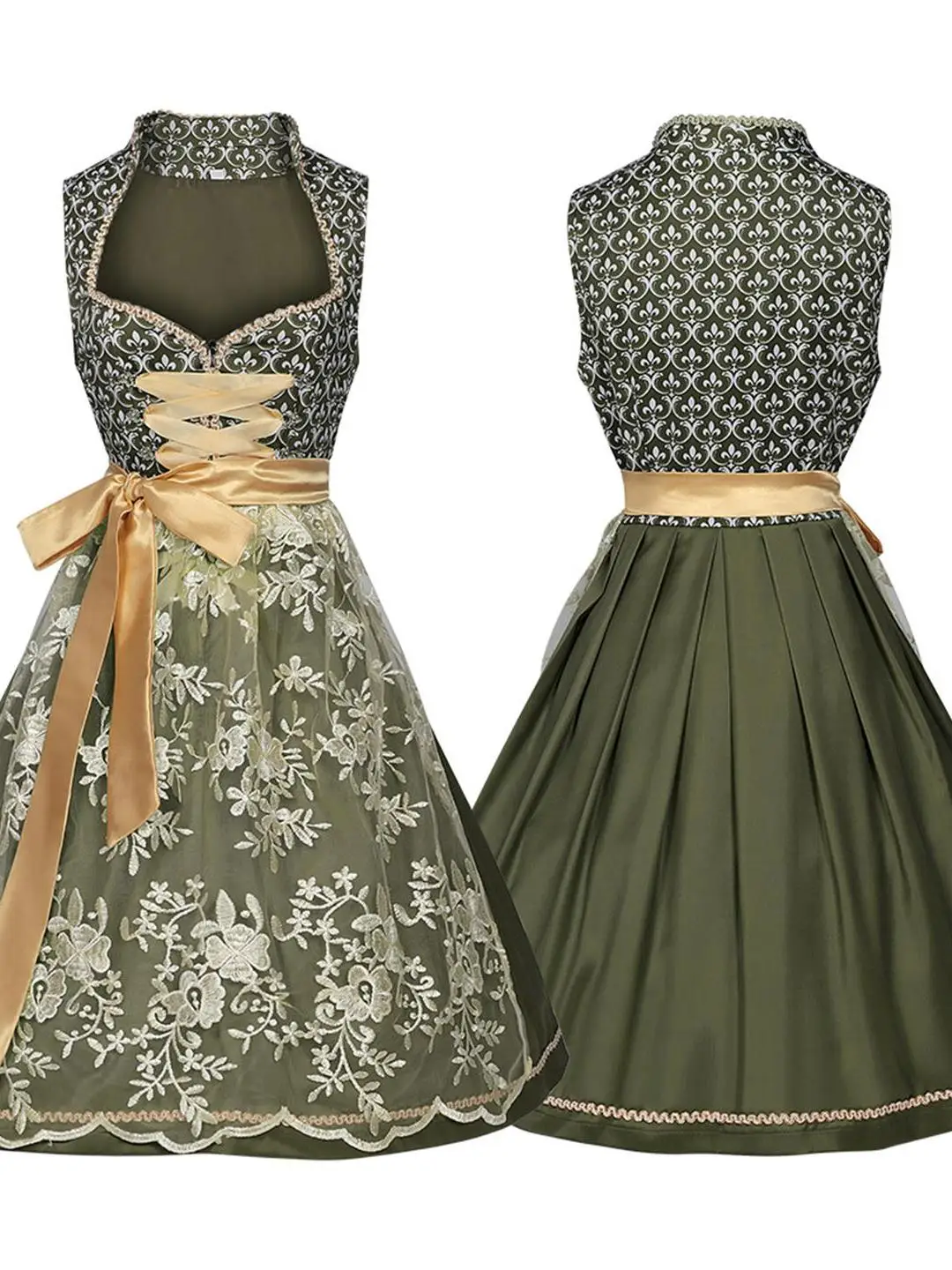 

Костюм на Хэллоуин для взрослых, пивной фестиваль, баварский женский комплект с юбкой, укороченный топ и брюки с высокой талией, специальный размер