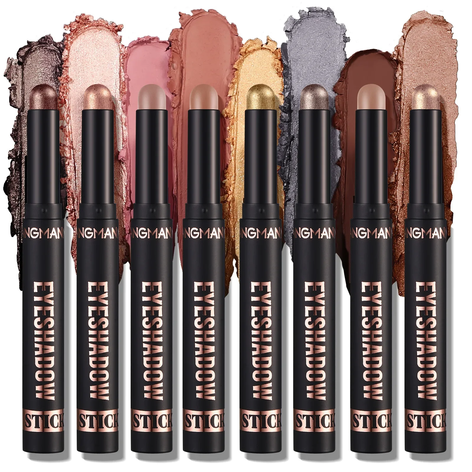 Eye Shadow Stick Single Explosion Waterproof Lasting Cross-border Best-selling Eyelash Smudge Korean Fashion Cosmetics 16 Colors