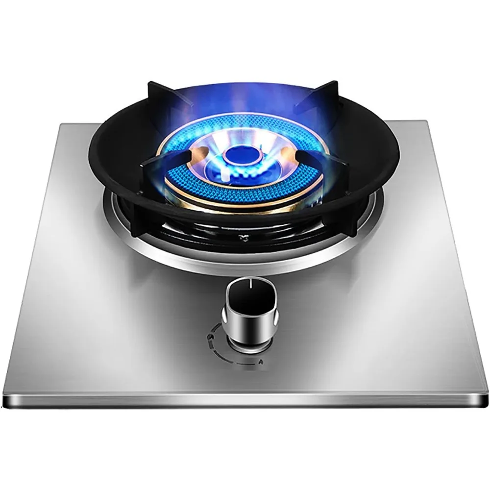 Burner Gas Cooker gas hob Built-in Gas Hob, Table Top Cooking, Portable Lightweight Gas Stove Single Burner， Easy To Use/Compact