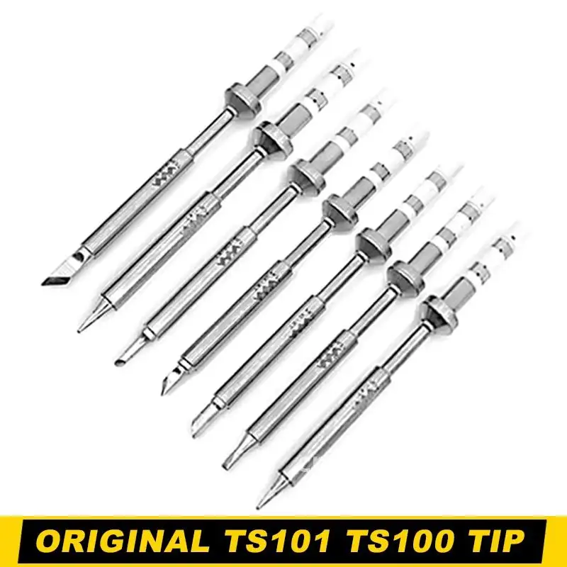 Original TS101 TS100 Soldering Iron Replacement Tip BC2/K/B2/I/C4/D24/KU