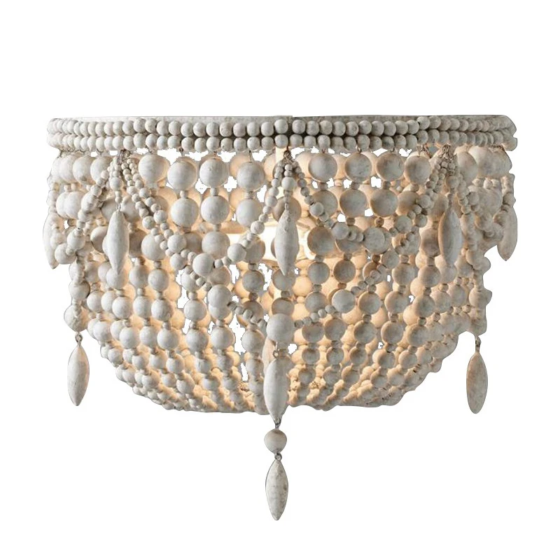 

Nordic Modern Wooden Bean 0809 Chandeliers Classy Natural Beauty Home-application LED Dimmable Lamp For Dining Room Living Room