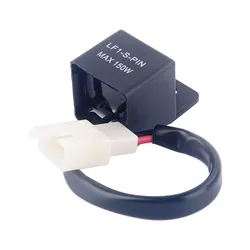 Motorcycle LED Flasher Relay Square Flashing Flasher Motorcycle Led Lights Turn Signal Indicator 12V For Kawasaki/Yamaha