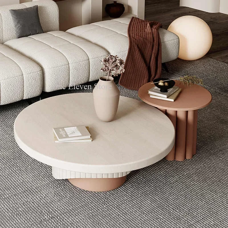 

Round Coffee Tables Luxury Design Dining Bedside Garden Living Room Table Dressers Mobili Per Il Soggiorno Nordic Furniture