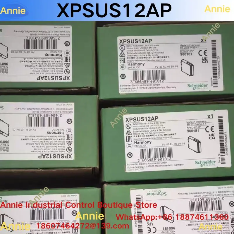 

Brand-new safety relay XPSUS12AP