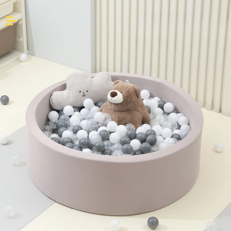 Thickened Sponge Ball Pit Indoor Outdoor Soft Playpen Kids Ocean Wave Ball Pool Child Game Play Ocean Ball Pool Sports Toys