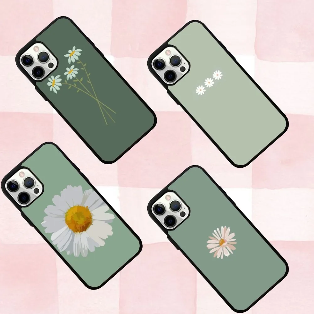 

Flower little daisy Phone Case For IPhone 16,se4,15,Pro,Max,Case 14,Plus,13,12,11 Magesafe Magnetic Wireless Charge Cover