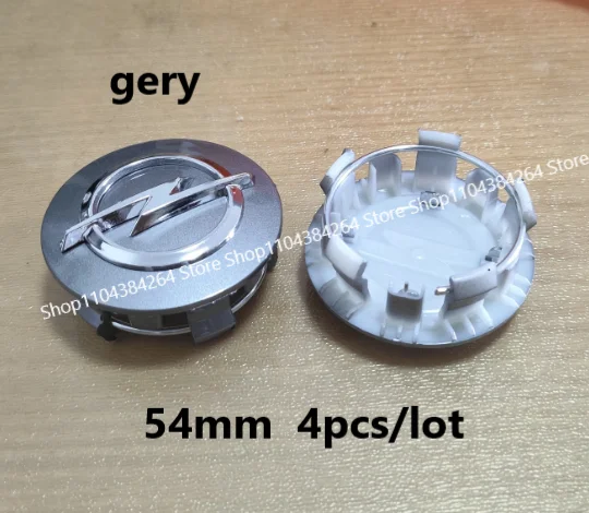 4pcs 64/60/58/54mm Car Wheel Center Hub Caps for Opel Corsa C D E F A B Gsi Turbo Cors OPC Line Hubcap Accessories