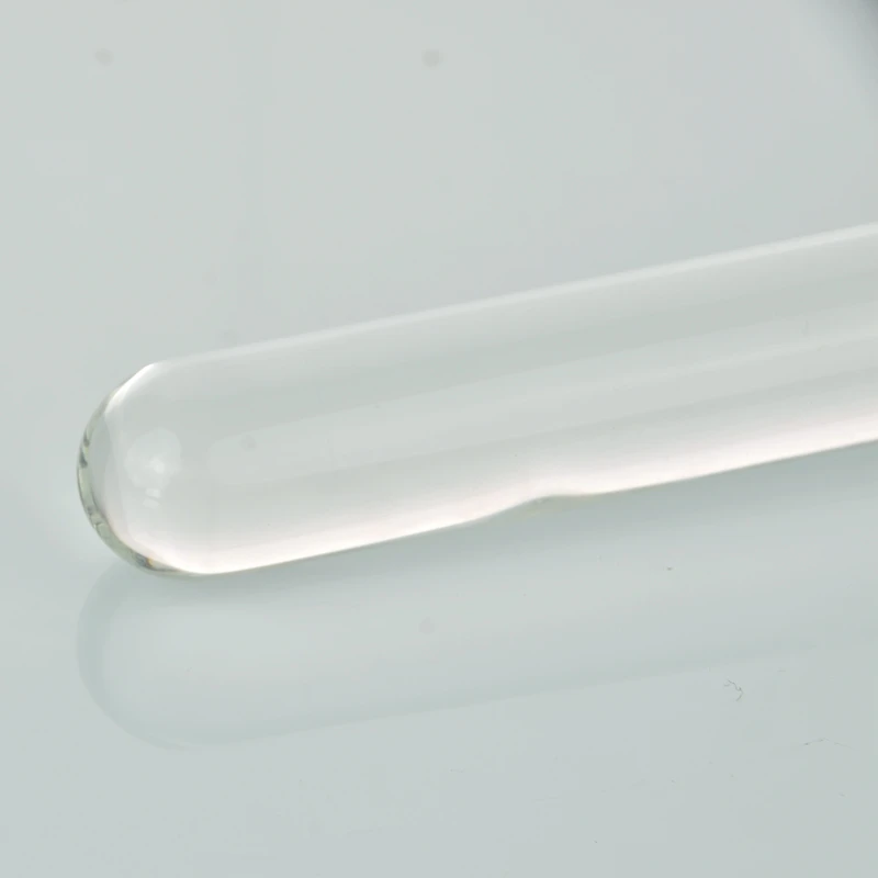 Wholesale Mini Size Cheap New Cute Transparent Masturbation Glass Penis Dildo Sex Toy/Clear Glass Dildo/Crystal Dildo for Home