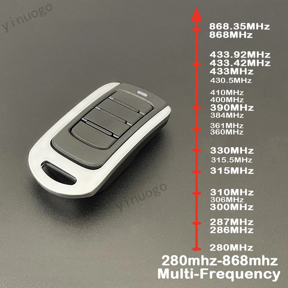 JCM MUV-PRO 2 4 차고 문 원격 제어 868MHz 롤링 코드 JCM 원격 제어 게이트 차고 문 명령 오프너