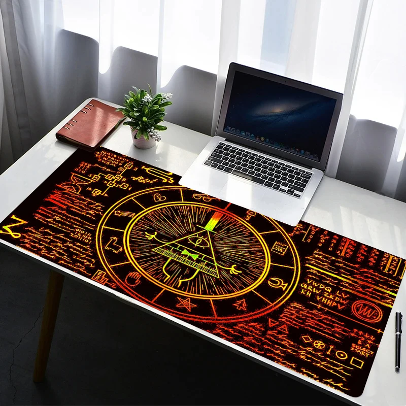 

Mouse Pad PC Non Slip Rubber Mousepad Laptop Gamer Cabinet HD Keyboard Pad Office Computer Gaming Desk G-gravity Falls Mouse Mat