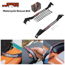 Motorcycle Front Rear Rescue Strap Pull Sling Belt Leashes For KTM EXC SXF XCW XCF EXCF XCFW SMR 250 300 350 400 450 505 530