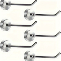5pcs Magnetic Hook, Heavy Duty Magnet Hook, Magnetic Cruise Hook Hanging, Large Metal Magnetic Hook, Can Be Used For Grill