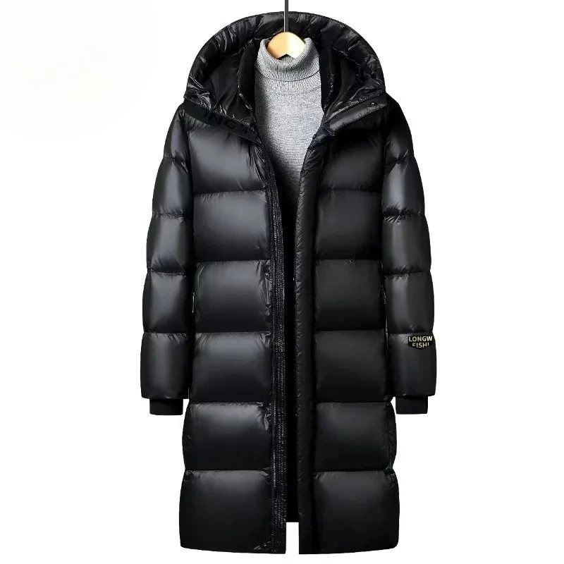 

2025Новый мужской пуховик COMXZ, удобная морозостойкая парка для пеших прогулок и путешествий, утепленная теплая зимняя парка премиум-класса с капюшоном, новое пуховое пальто