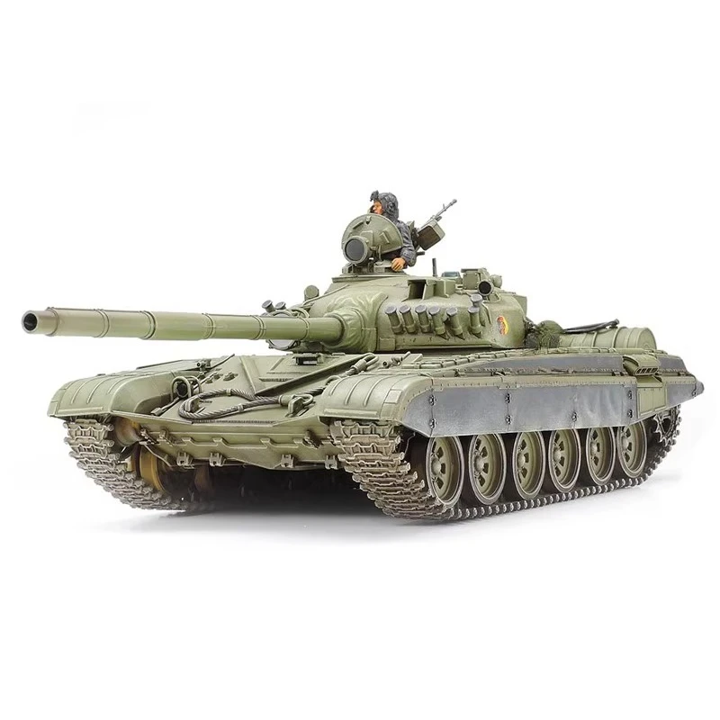 TAMIYA 35160 1/35 Russian Army Tank T-72 M1 Military Assembling Scale Model Kit DIY Toy, Collection Birthday Gift