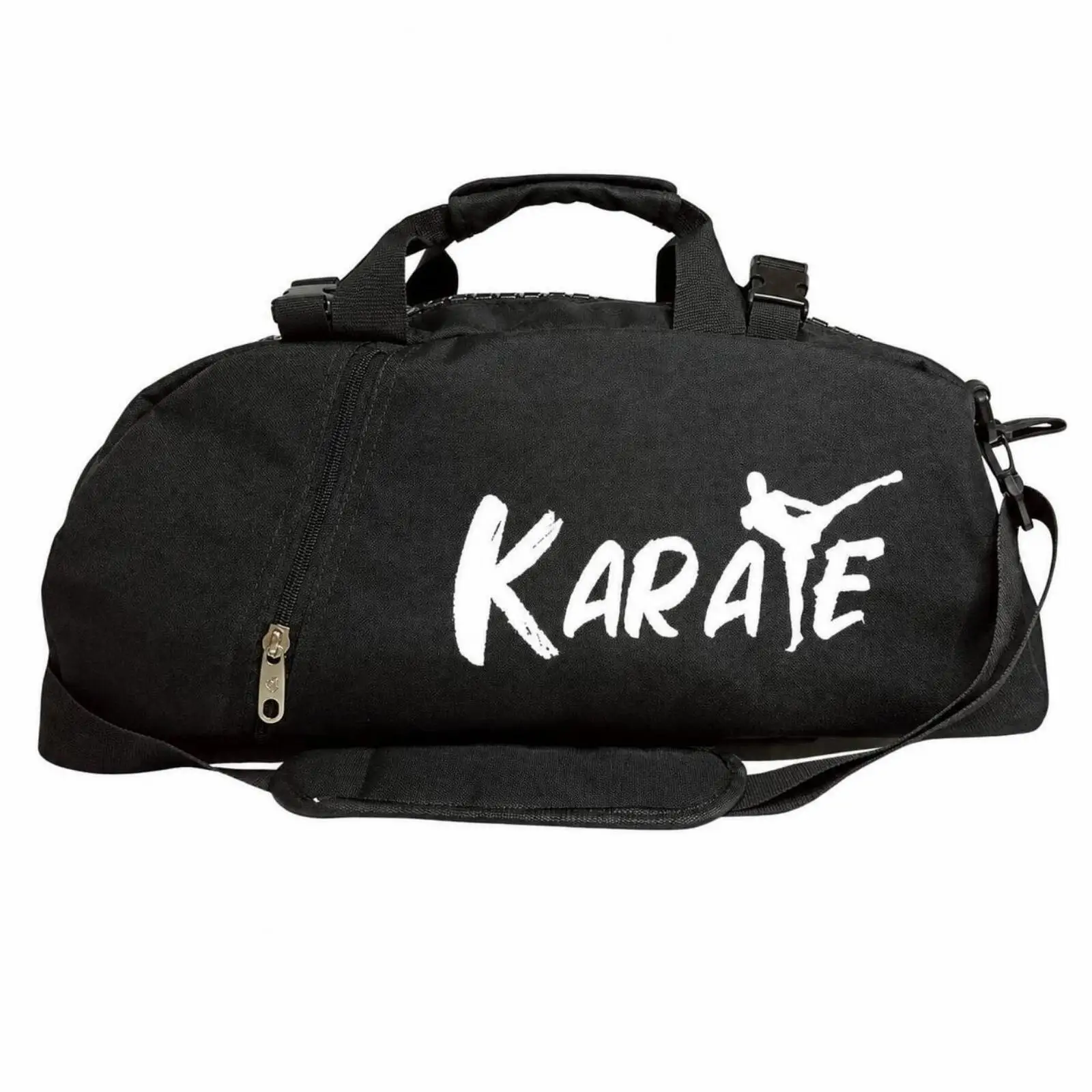 Karate Backpack for Sports Gear Storage with Printed Graphic Shoulder Strap Bag Oxford Nylon Gym Training Duffel - view 2