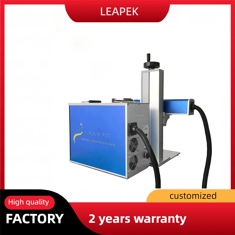 JPT MOPA 30W 60W 100W Laser Marking Machine Stainless Steel Plate Color Marking Machine