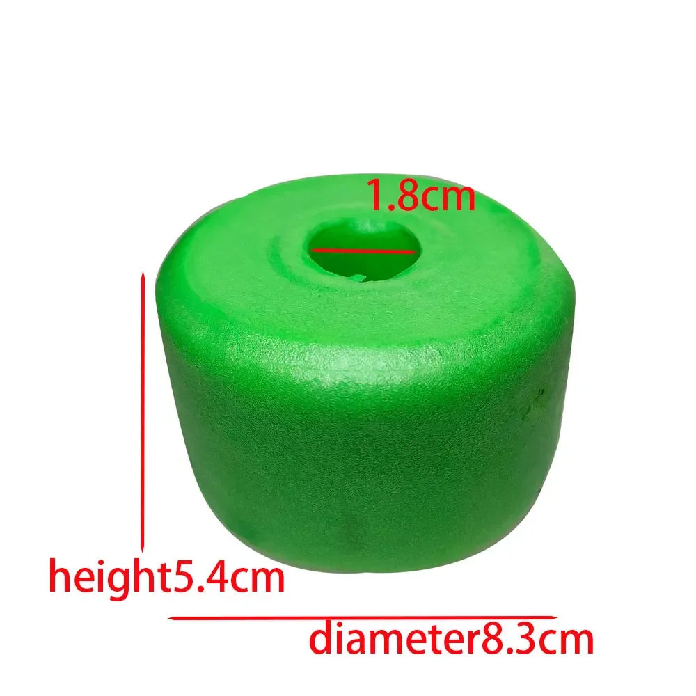 PVC Foam Float Fishing Net Green Fish Farming Net Floats Pool Line Buoy Ball