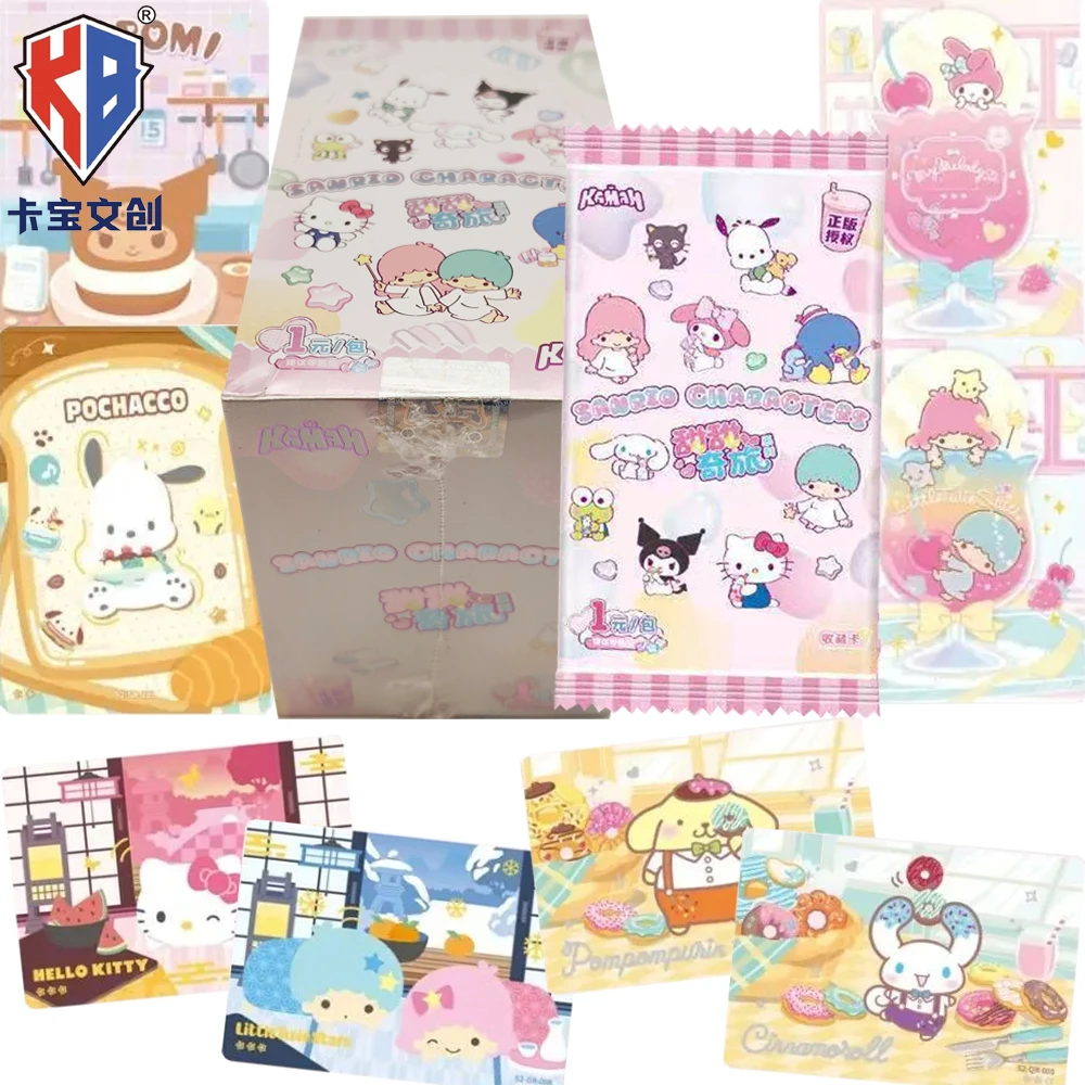 

New Original Official Kabao Anime Collection Card Cartoon Star Surprise Sweet Fantasy Travel Theme Rare Cards Trendy Fun Gifts