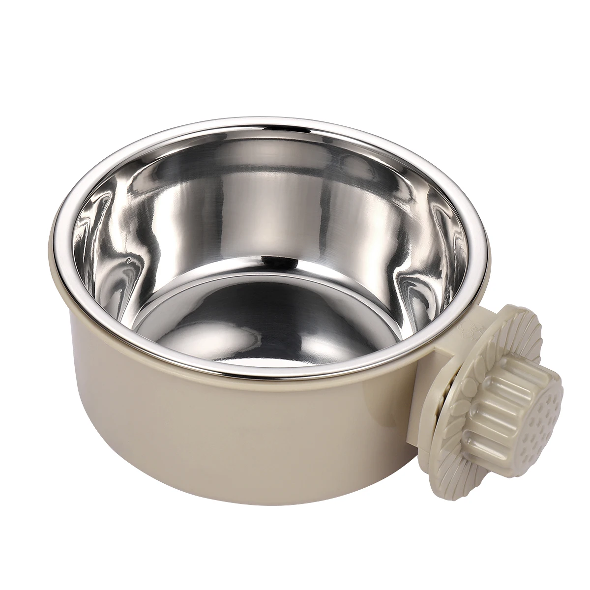 

Pet Hanging Durable Pet Feeder Stainless Steel Easy Double Layer Cage Feeder Supplies Dog Bowl Lightweight