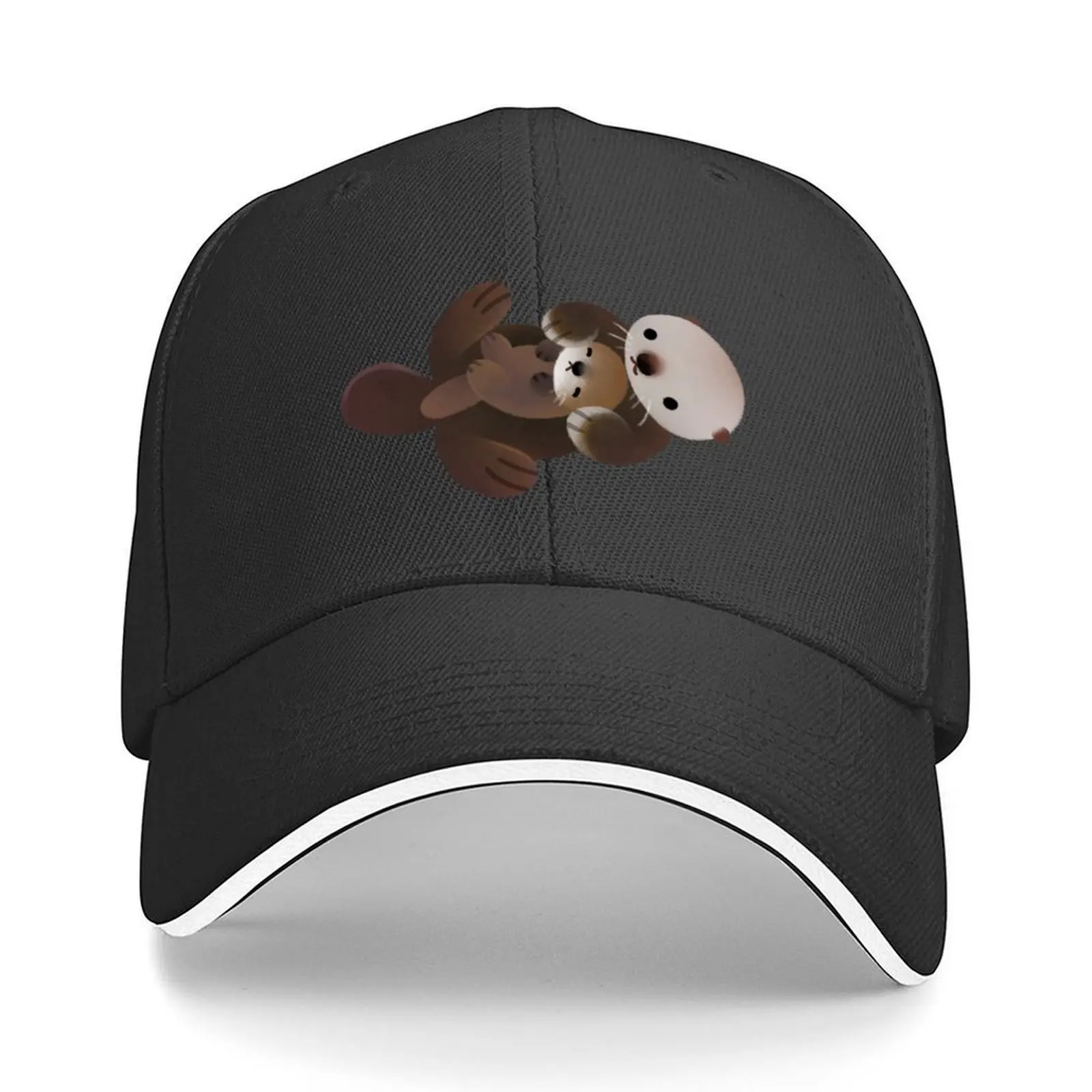 

Otter Baseball Cap Visor Winter hat Golf sun hat Sun Hats For Women Men's