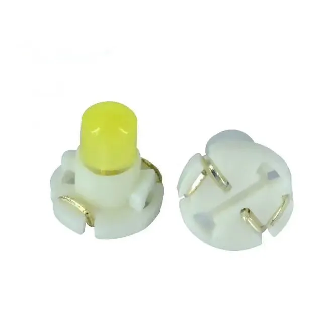 10pcs T3 T4.2 T4.7 LED Wedge Bulb New Dashboard Light Speed Meter Indicator Red Blue Green Car Signal Lamp for Auto Instrument
