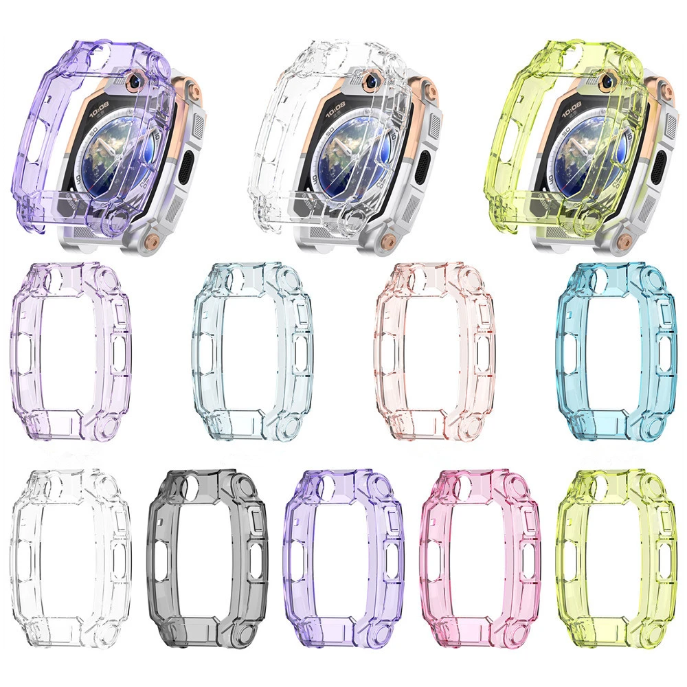 Защитный чехол для Xiao Tian Cai, детские часы для телефона Z10, мягкие чехлы из ТПУ, полуобложка, защитный чехол, бампер, аксессуары для часов