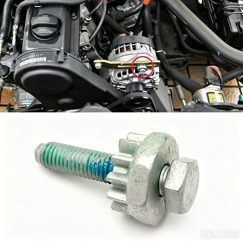 Car Alternator Adjuster Bolt M12x1.5 025903253D For Audi 80 100 200 A6 C4 For Seat Cordoba Ibiza For Vw Golf I II Vag 1984-2003